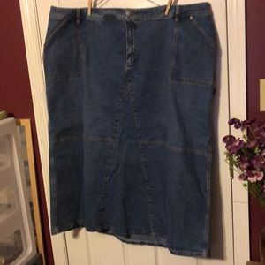 🆕WOT Venezia blue jean skirt